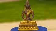 Appraisal: 18th C. Sino-Tibetan Gilt Bronze Bodhisattva