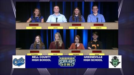 Video thumbnail: Scholars' Bowl Bell County vs Greeneville