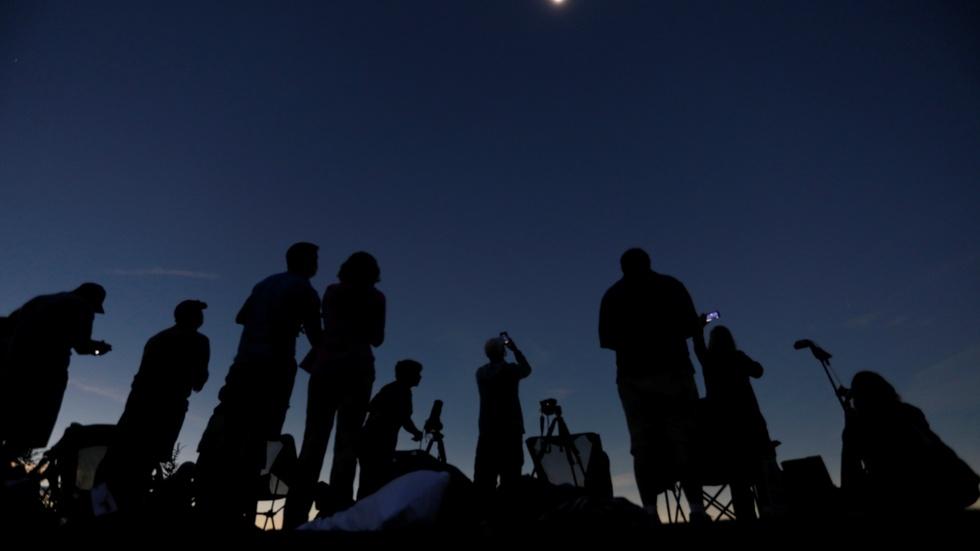 Millions of skygazers marvel at a historic American eclipse image
