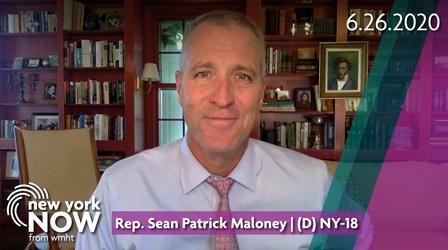 Video thumbnail: New York NOW Rep. Sean Patrick Maloney Discusses the Equality Act