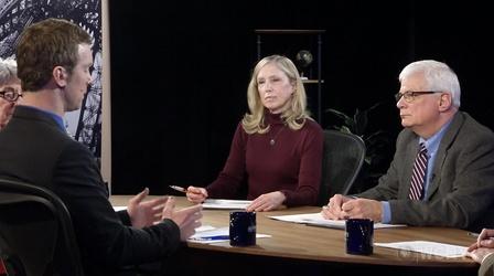 Video thumbnail: The Ivory Tower NY State Budget; Betsy DeVos; Joe Biden's hugs