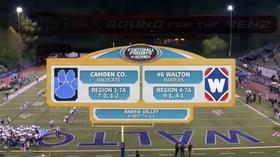 Video thumbnail: Football Fridays in Georgia Camden County Wildcats vs. Walton Raiders (11/09/18)