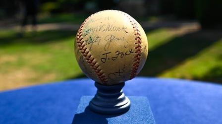 Video thumbnail: Antiques Roadshow Appraisal: 1934 All Americans Team-signed Baseball
