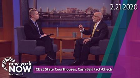 Video thumbnail: New York NOW ICE at State Courthouses, Cash Bail Fact-Check