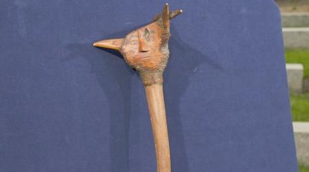 Video thumbnail: Antiques Roadshow Appraisal: Penobscot Carved Club, ca. 1890
