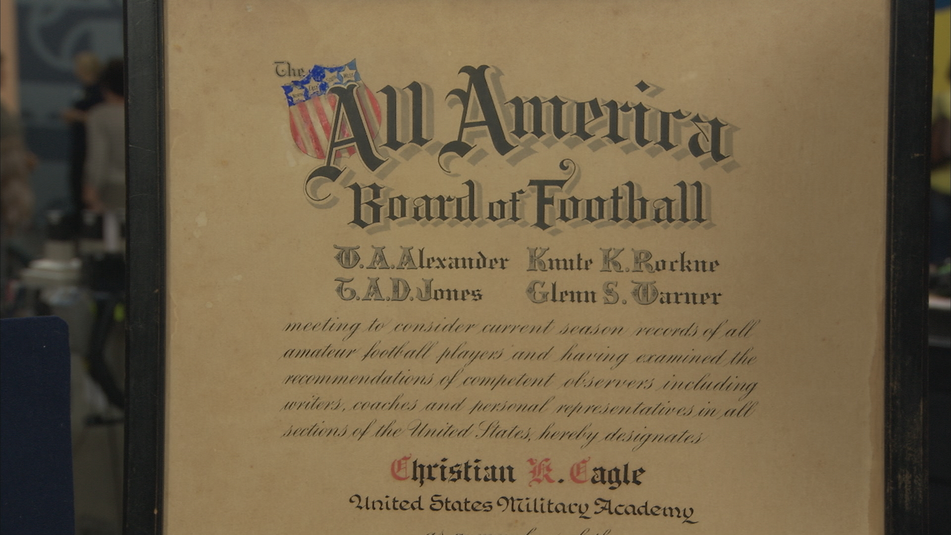 Antiques Roadshow Appraisal 1929 Red Cagle All American Certificate   Nmx3UjW Asset Mezzanine 16x9 GcIvJSE 