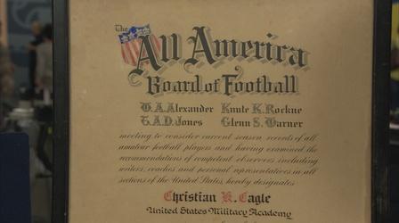 Video thumbnail: Antiques Roadshow Appraisal: 1929 Red Cagle All-American Certificate