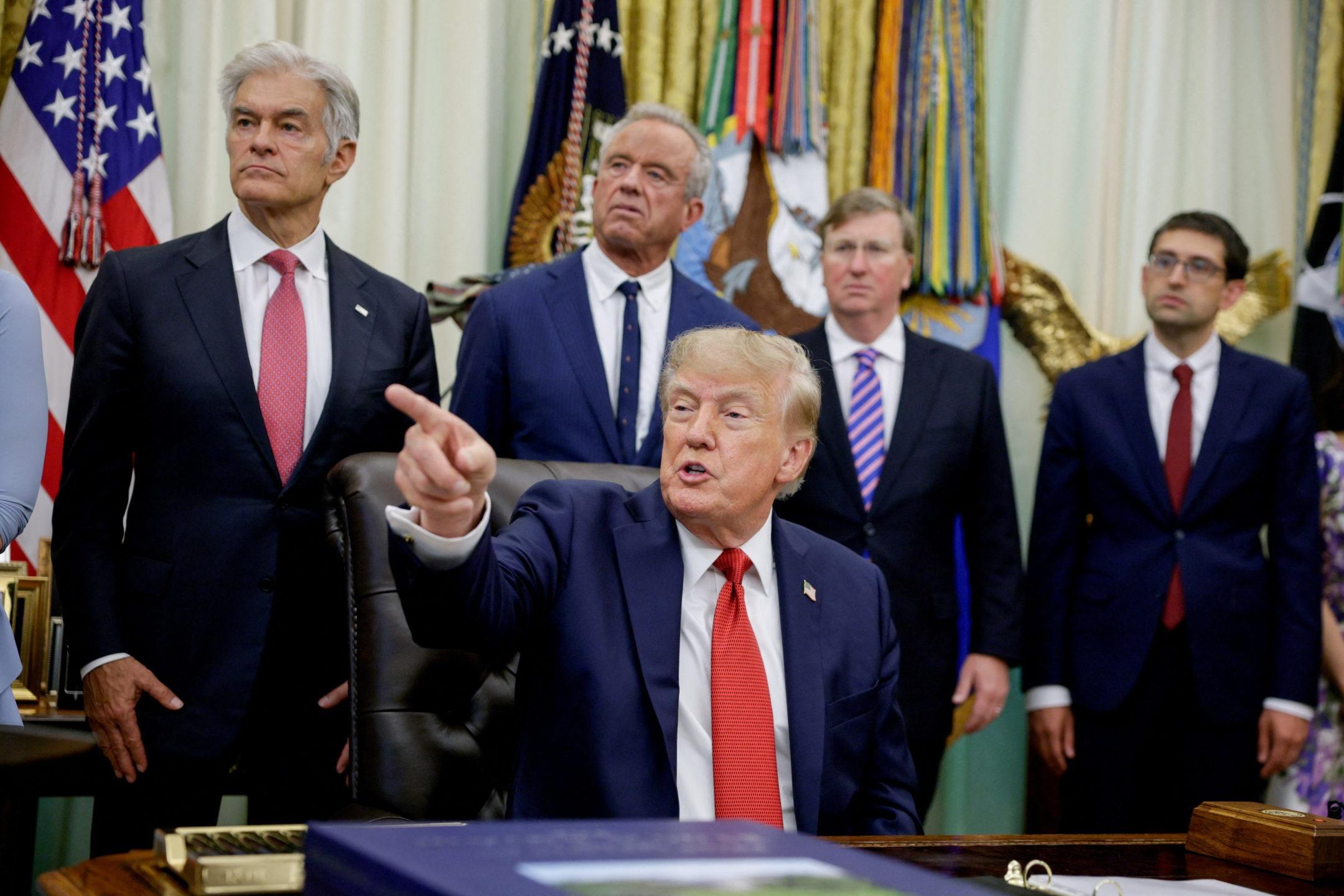 Trump says he's banning 3 outlets from White House in his latest attack on press freedom