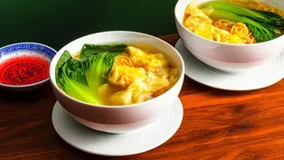 Chinese Dumplings and Soup