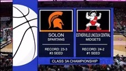 Class 3A — Estherville Lincoln Central Midgets vs. Solon Spartans