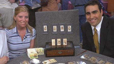 Video thumbnail: Antiques Roadshow Appraisal: Tobacco Card Collection, ca. 1885