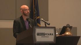 Video thumbnail: Evansville Rotary Club Regional Voices: Joe Atkinson, A History of Evansville Beer
