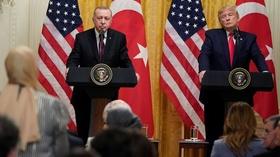 Video thumbnail: PBS NewsHour Despite Syria tensions, Trump offers Erdogan a warm welcome