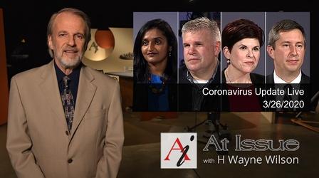 Video thumbnail: At Issue S32 E33: Coronavirus Update Live