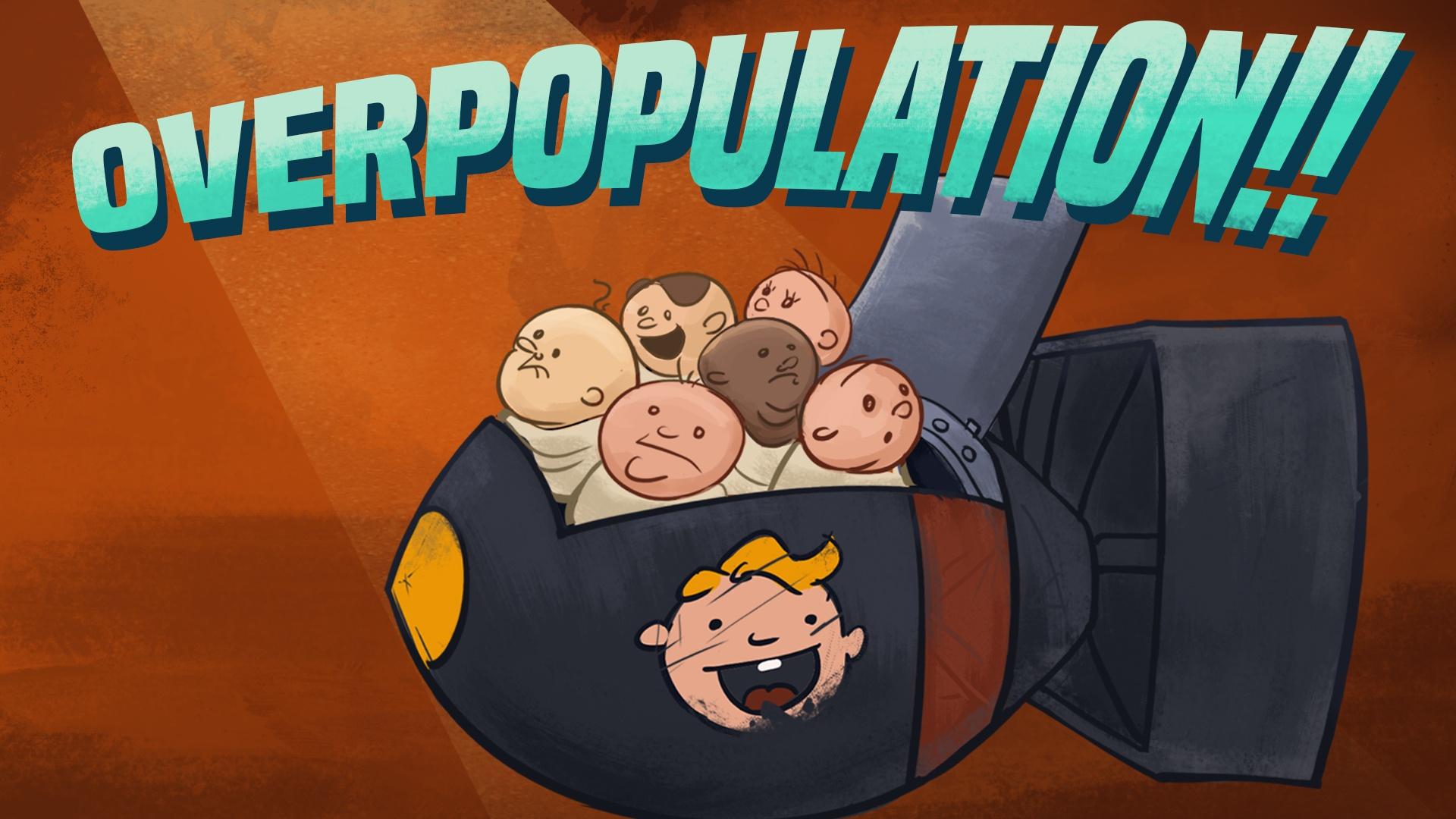 effects of overpopulation cartoon