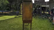 Appraisal: 1800 Regency Mahogany Metamorphic Library Steps