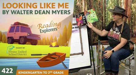 Video thumbnail: Reading Explorers K-2-422: Looking Like Me by Walter Dean Myers
