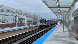 Damen Green Line Station Opens