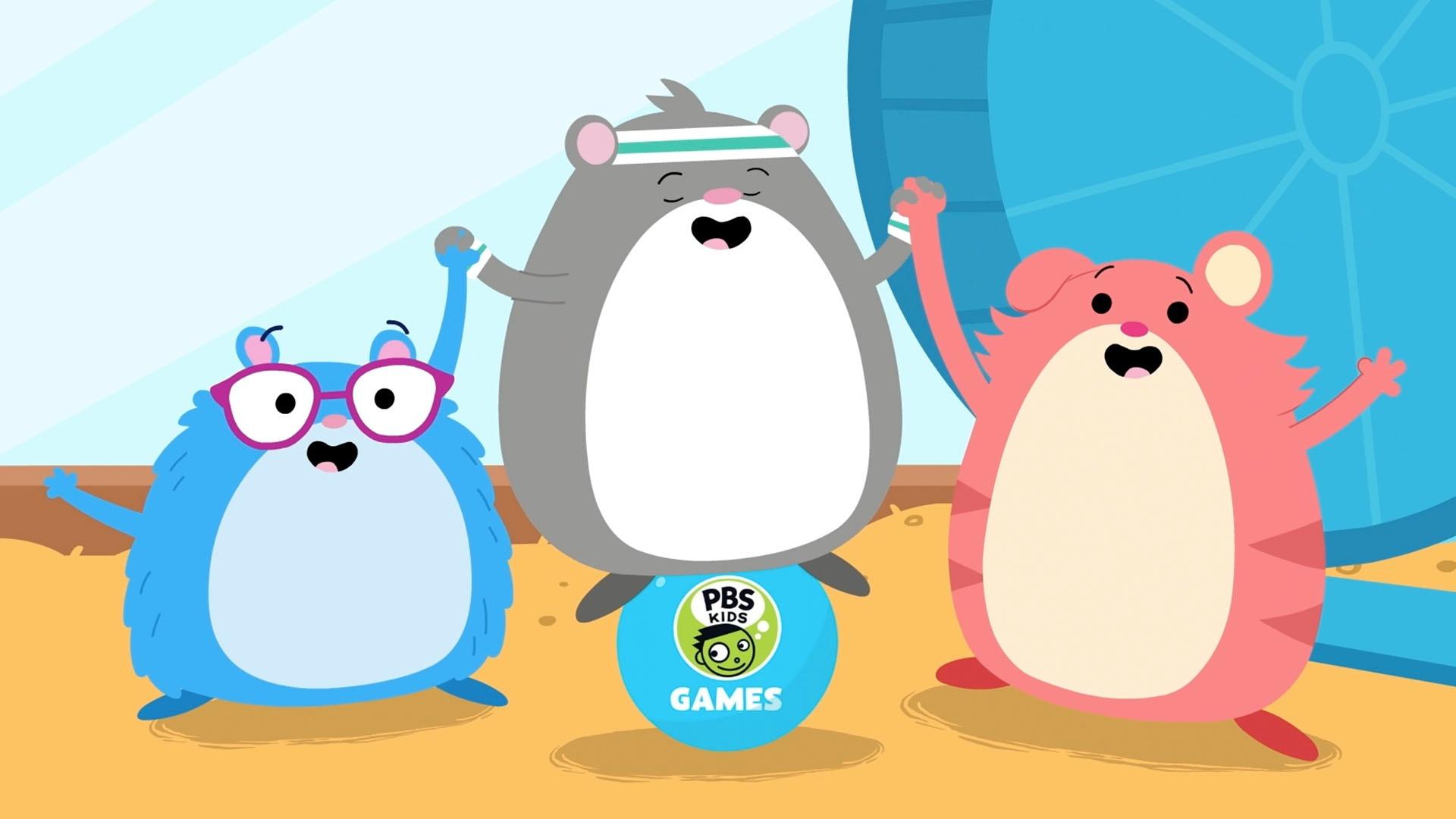 Play New Games like Team Hamster on the PBS KIDS Games App!