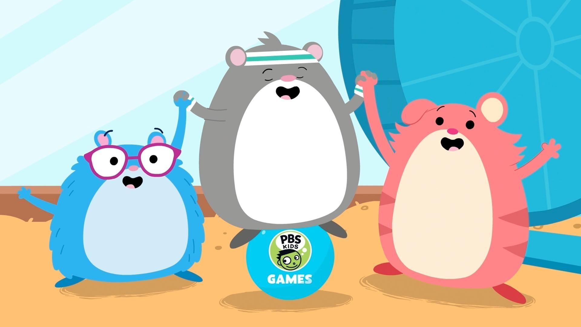 Play New Games like Team Hamster on the PBS KIDS Games App!