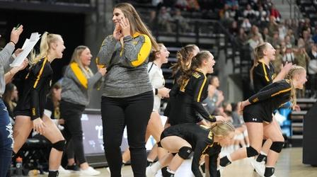Video thumbnail: High School Activities 2021 B Volleyball | Platte-Geddes vs. Colman-Egan