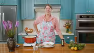 Cooking with Inga: Corn Chowder with Pumpkin Seed Oil