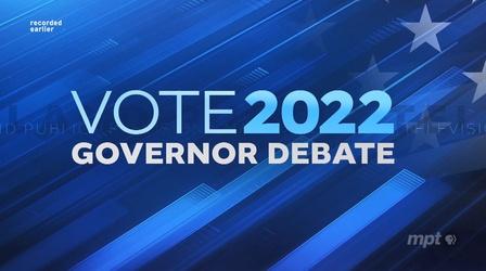 Video thumbnail: Direct Connection 2022 Democratic Gubernatorial Candidates Debate