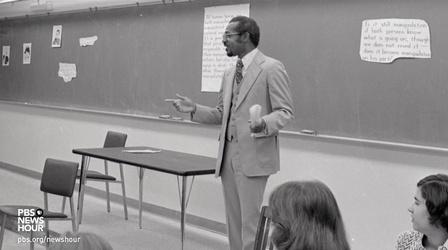 Video thumbnail: PBS NewsHour A Brief But Spectacular take on living what you teach