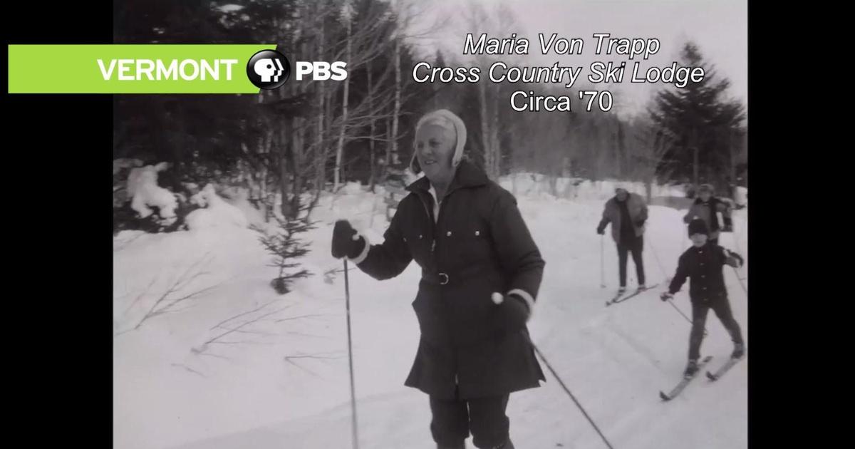 From The Archives Maria Von Trapp cross Country Ski Lodge, circa 1970