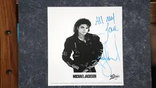 Appraisal: Michael Jackson-Signed Fedora & Photo, ca. 1994