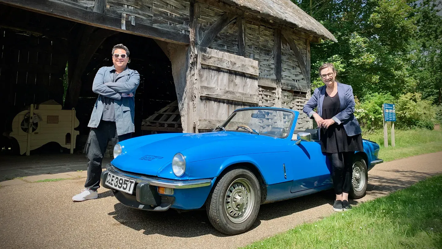 Dom Joly and Pauline McLynn