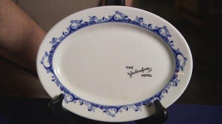 Video thumbnail: Antiques Roadshow Appraisal: John Ringling Hotel Plate, ca. 1930