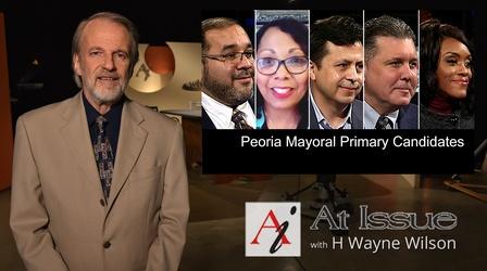 Video thumbnail: At Issue S33 E23: Peoria Mayoral Primary Candidates