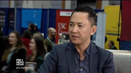 Video thumbnail: PBS NewsHour ‘Refugee’ author explains life between two worlds