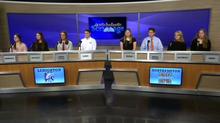 Video thumbnail: WLVT Scholastic Scrimmage Scholastic Scrimmage S48 Ep12 Lehighton HS vs Northampton HS