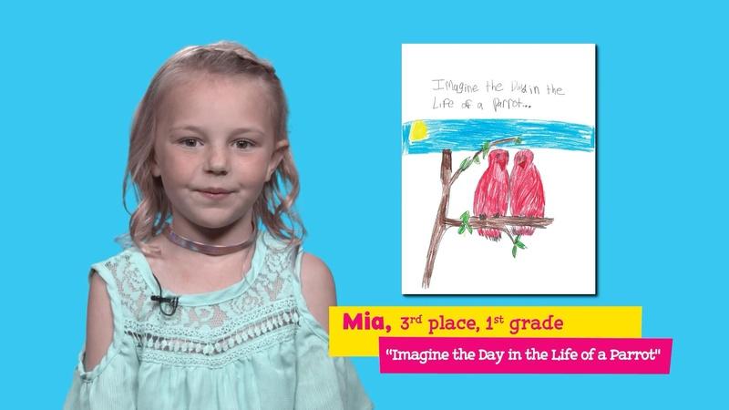 Featuring “Imagine the Day in the Life of a Parrot” by Mia