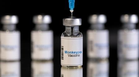 Video thumbnail: PBS NewsHour States grapple with rising demand for monkeypox vaccines