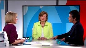 Video thumbnail: PBS NewsHour Amy Walter and Susan Page on Trump’s embassy move
