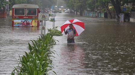 Video thumbnail: PBS NewsHour Did climate change make recent extreme storms worse?