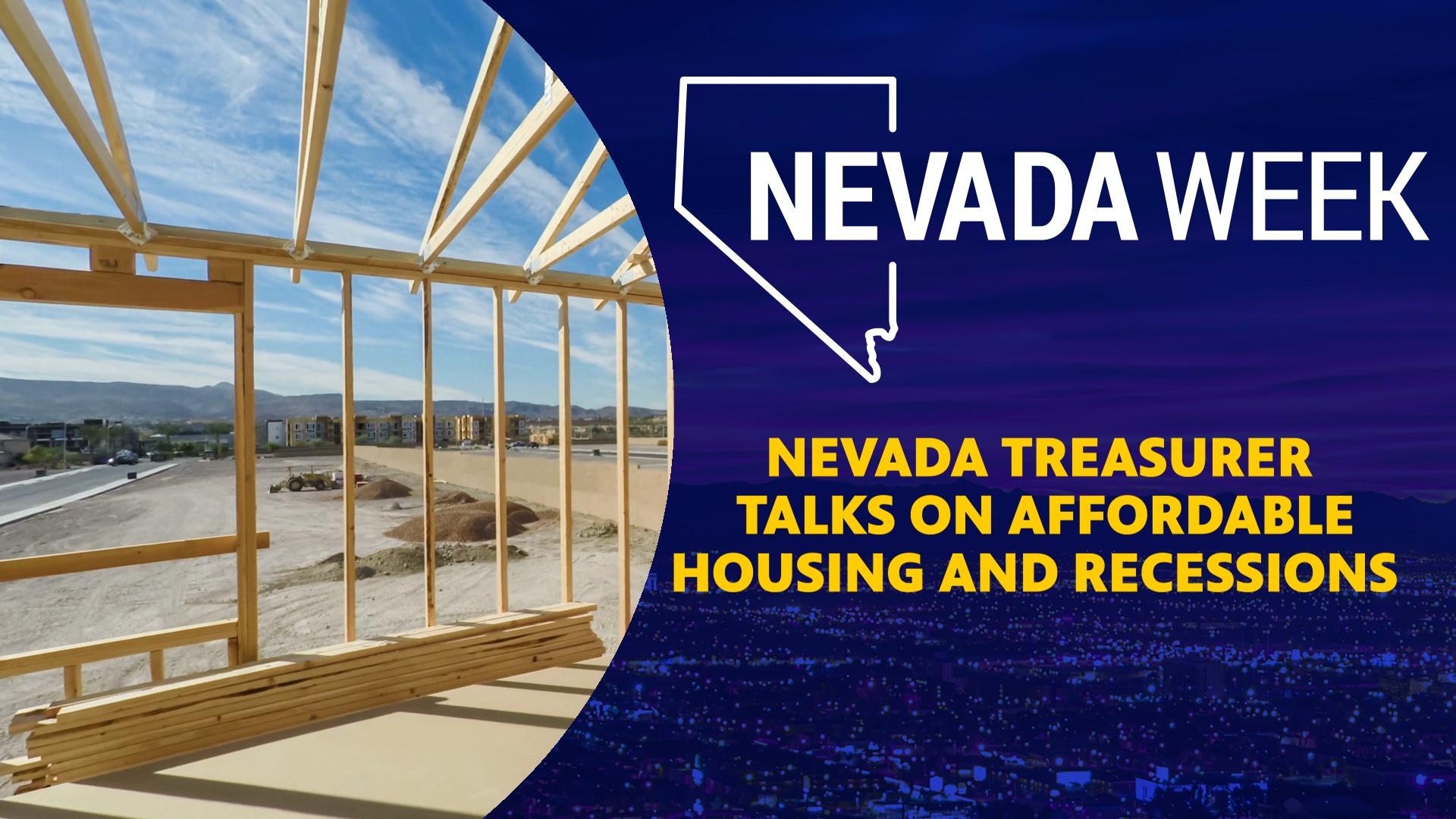 Nevada Treasurer talks on affordable housing and recessions