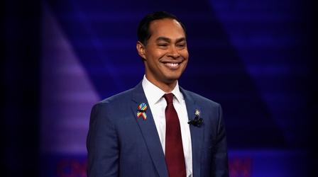 Video thumbnail: PBS NewsHour Castro calls on Democrats to push past safe choice in 2020