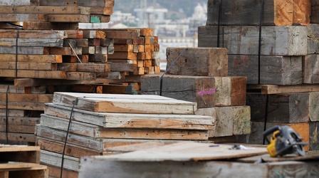 Video thumbnail: PBS NewsHour Why lumber costs fluctuated drastically during the pandemic