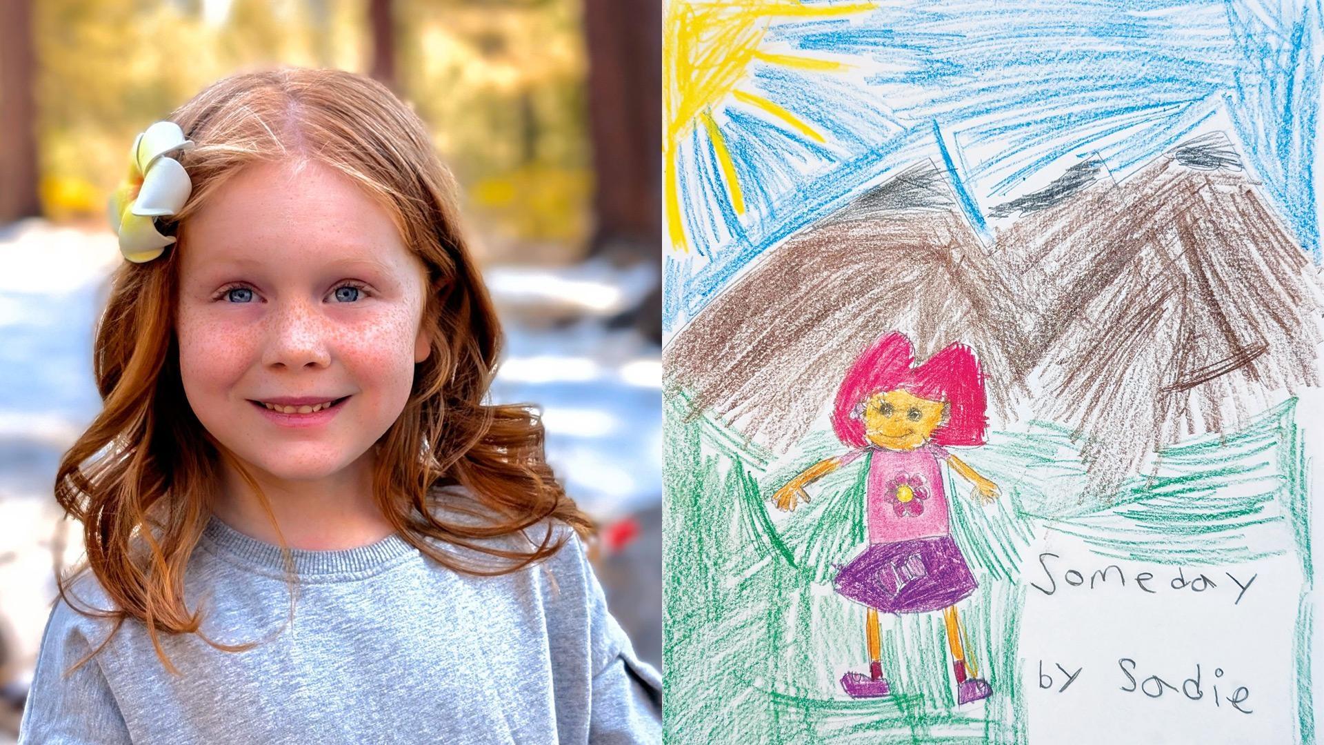 2nd Place in the Kindergarten level: “Someday” by Sadie, Individual Entry