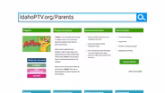IdahoPTV Parents Website