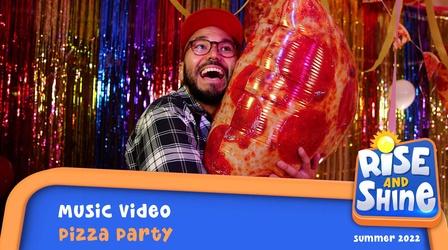 Video thumbnail: Rise and Shine Mr. Steve - Pizza Party