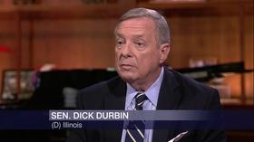 Video thumbnail: Chicago Tonight ‘A New Low’: Durbin on Ukraine Call, Impeachment Inquiry