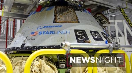 Video thumbnail: NewsNight NASA reassigns Starliner crew to SpaceX