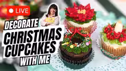 Holiday Cupcake Decorating with Stephanie LIVE