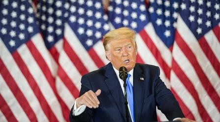 Video thumbnail: PBS NewsHour As lawsuits founder, Trump contacts GOP election officials