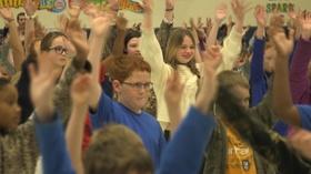 Video thumbnail: rootle Carolina Ballet Visits Person County Schools!